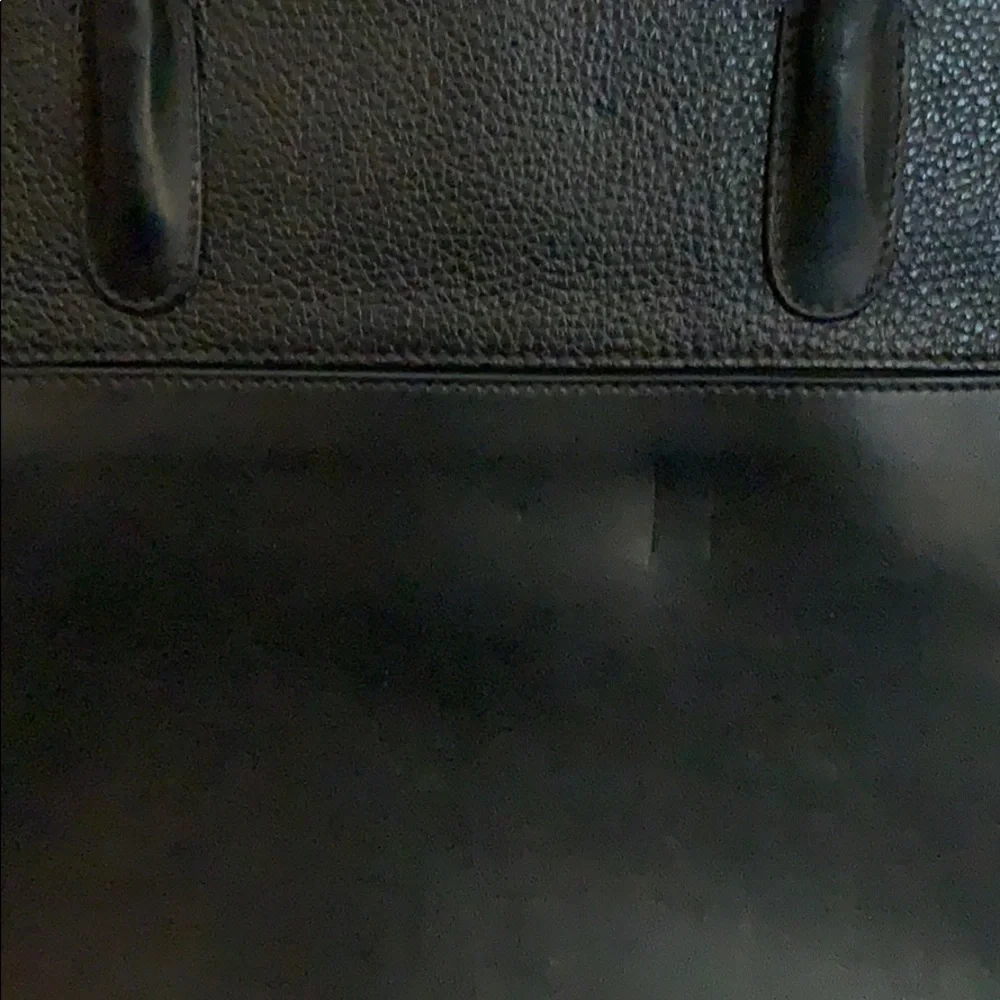 Cuyana Black Leather Work Satchel - Picture 7 of 8